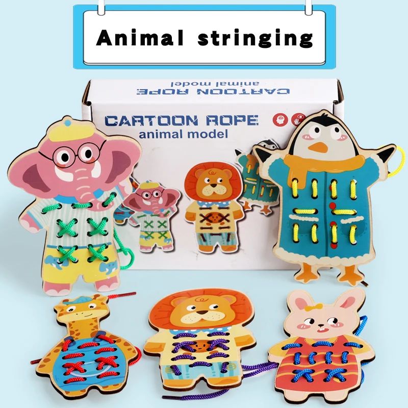 Kids Lace Tying Board | Fine Motor Skills | Educational Unisex Design