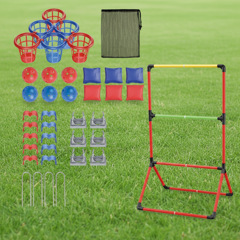 Kids Bean Bag Toss Game | Outdoor Activity Set | Machine for All Ages