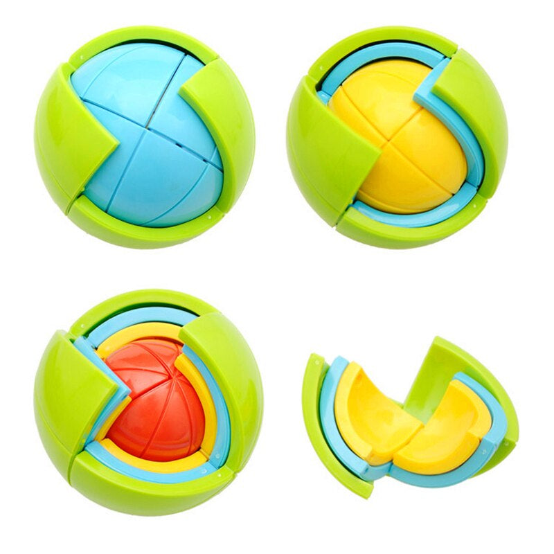 Kids Puzzle Ball | Brain Teaser Toy | Spherical Elastic Waistband