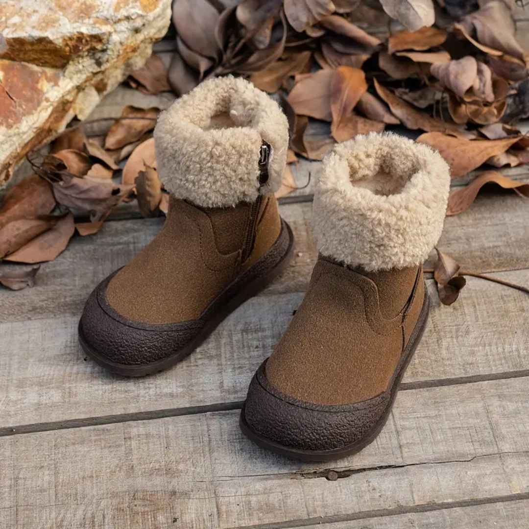 Kids Winter Boots | Insulated Sole | Zipper Closure Unisex Design