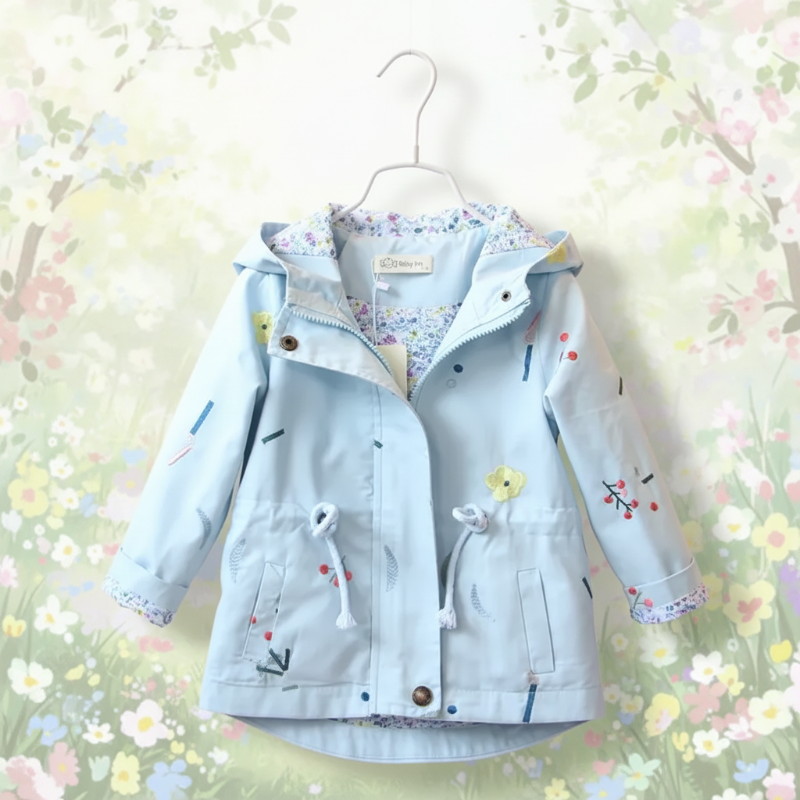 Kids Windbreaker Jacket | Lightweight | Water Resistant Unisex Design