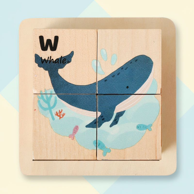 Kids Wooden Puzzle Set | Creative Educational | Multi Shape Girls