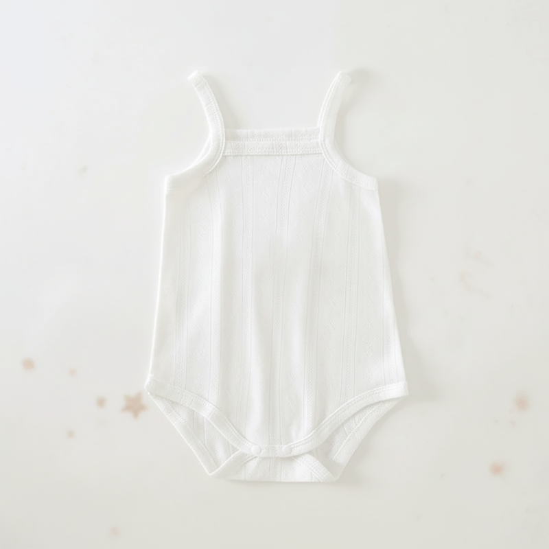 Kids Summer Bodysuit | Lightweight | Knitted Romper Unisex Design