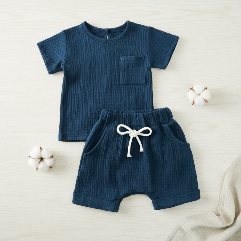 Kids Summer Outfit Set | Cotton Fabric | Two Piece Boys and Girls