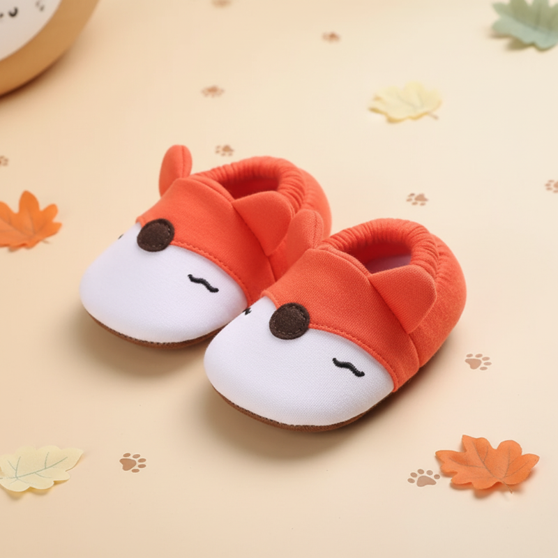 Kids Baby Crib Shoes | Printed Design | Soft Sole Comfortable Design