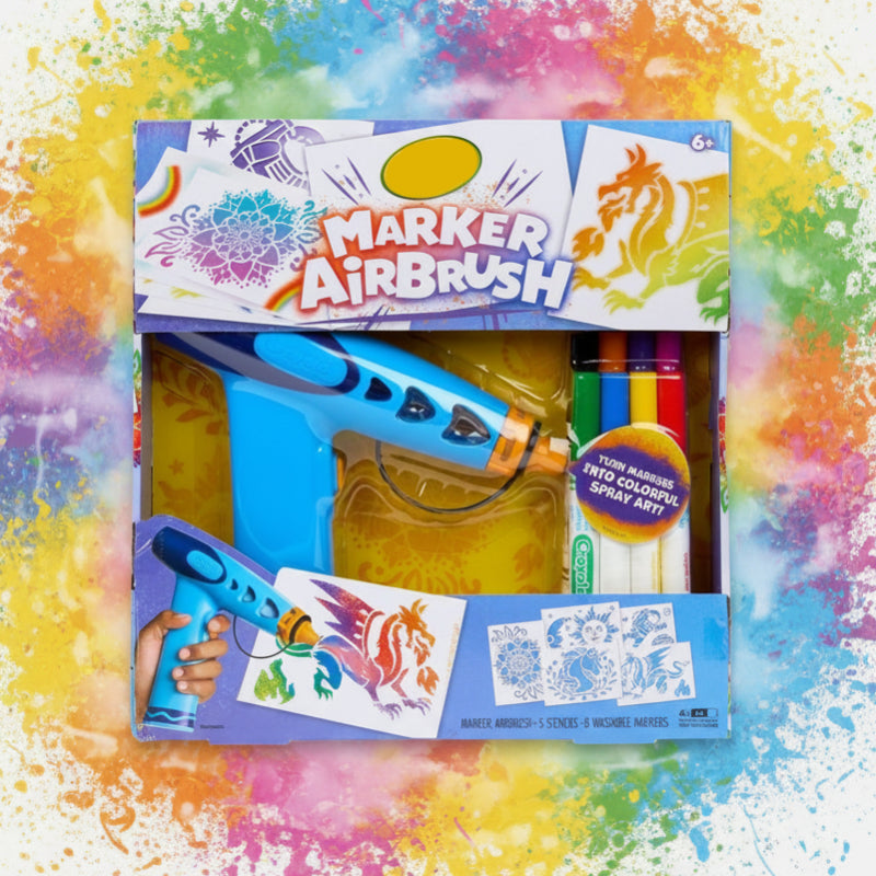 Kids Spray Marker Gun | Creative Play | Safe Design Unisex Design