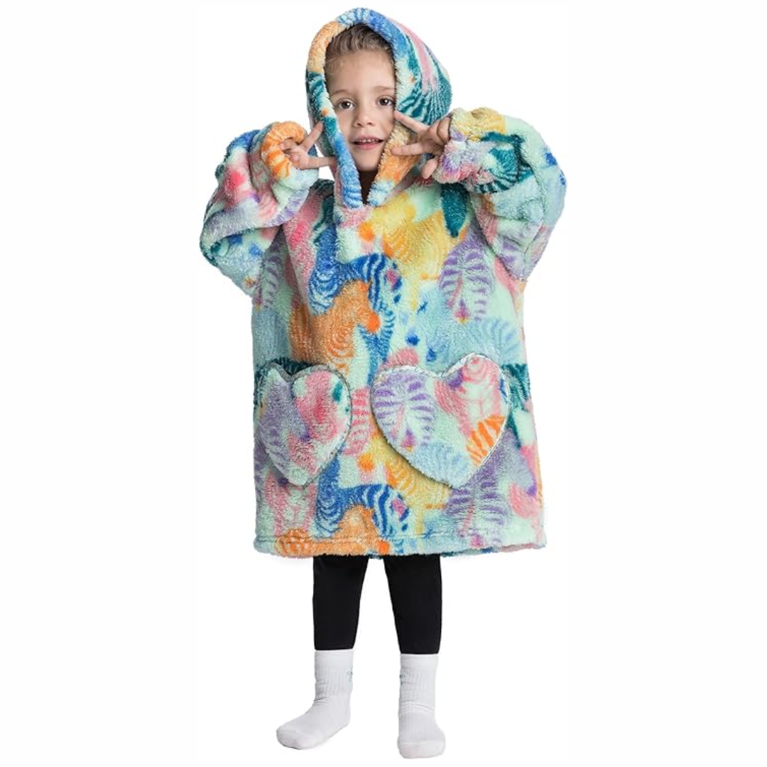 HappySnug – Cute and Comfortable – Children’s Blanket with Hood