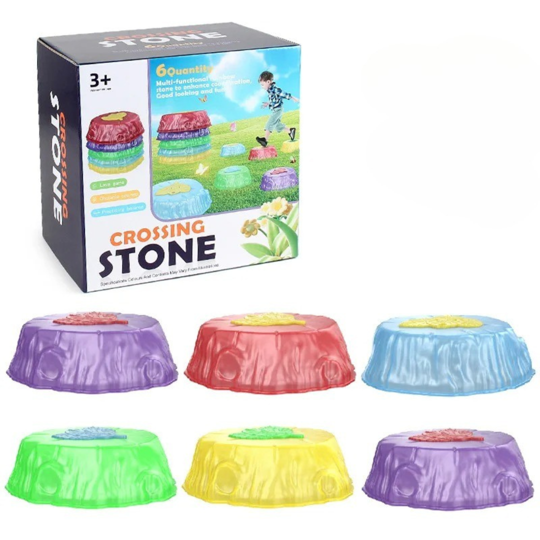 Kids Balance Stones | Jumping Game | Outdoor Activity Soft Fabric