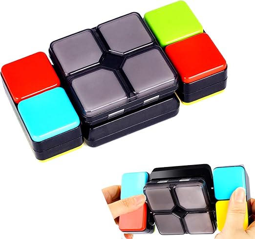 Kids Puzzle Cube | Flip Toy | Music and Lights Unisex Design Cotton