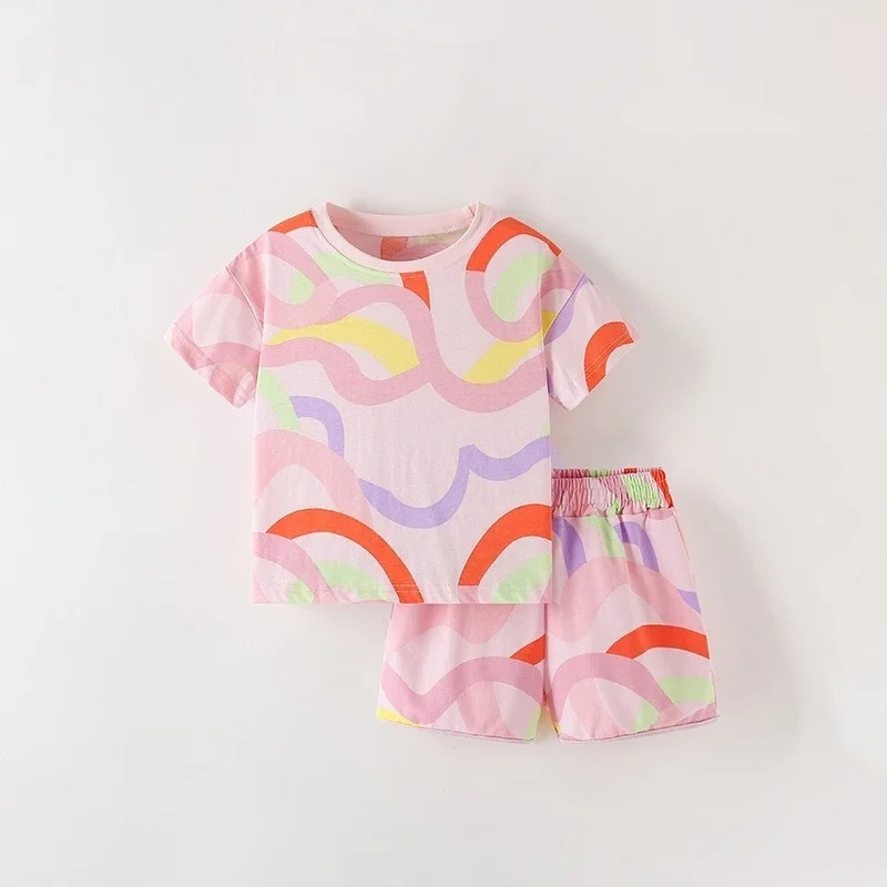 Kids Summer Set | Printed Design | Matching Coordinates Unisex Design