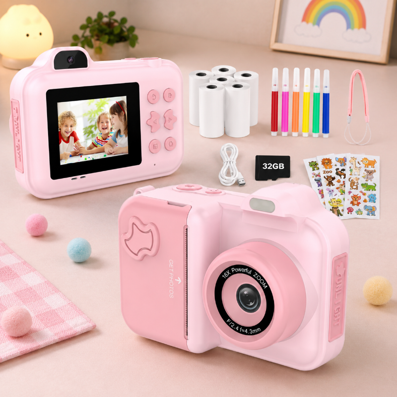 Kids Instant Camera | Print Photos | Creative Play Boys and Girls