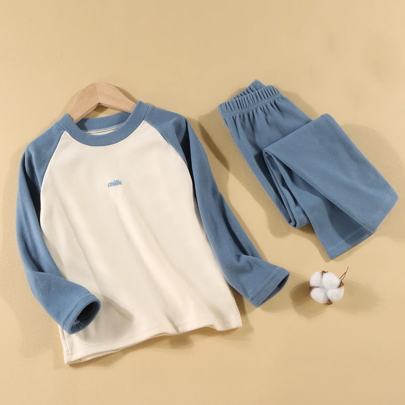 Kids Pajama Set | Long Sleeve Design | Two Piece Cotton for Girls