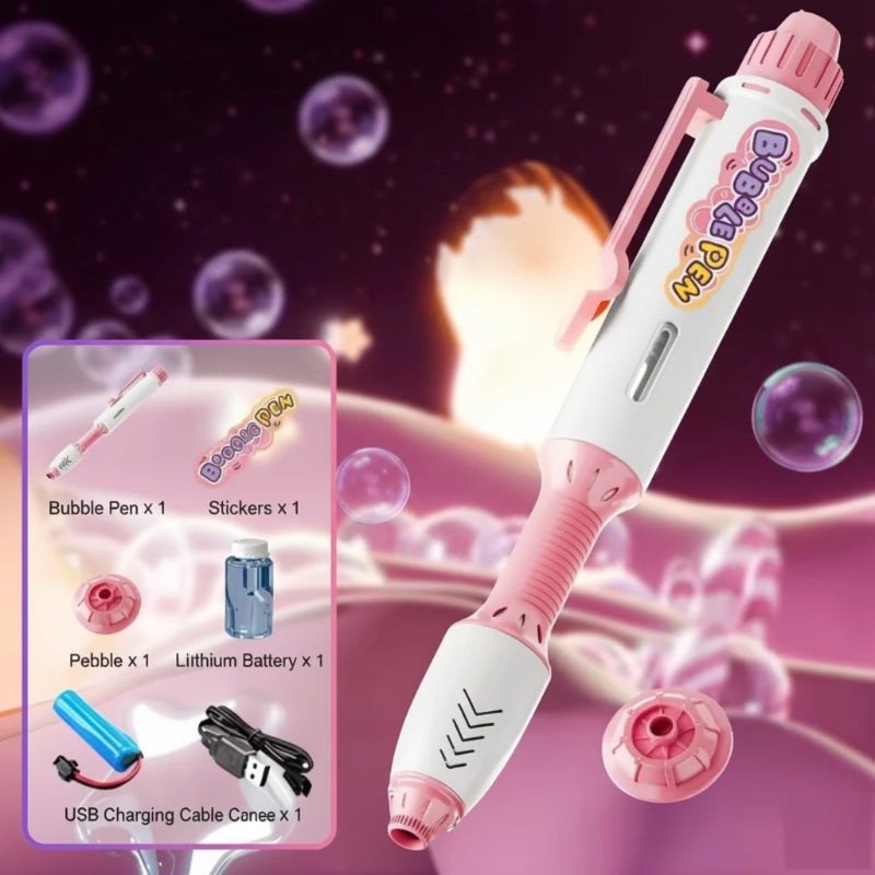Kids Bubble Maker Pen | Writing Tool | Play Activity Unisex Design