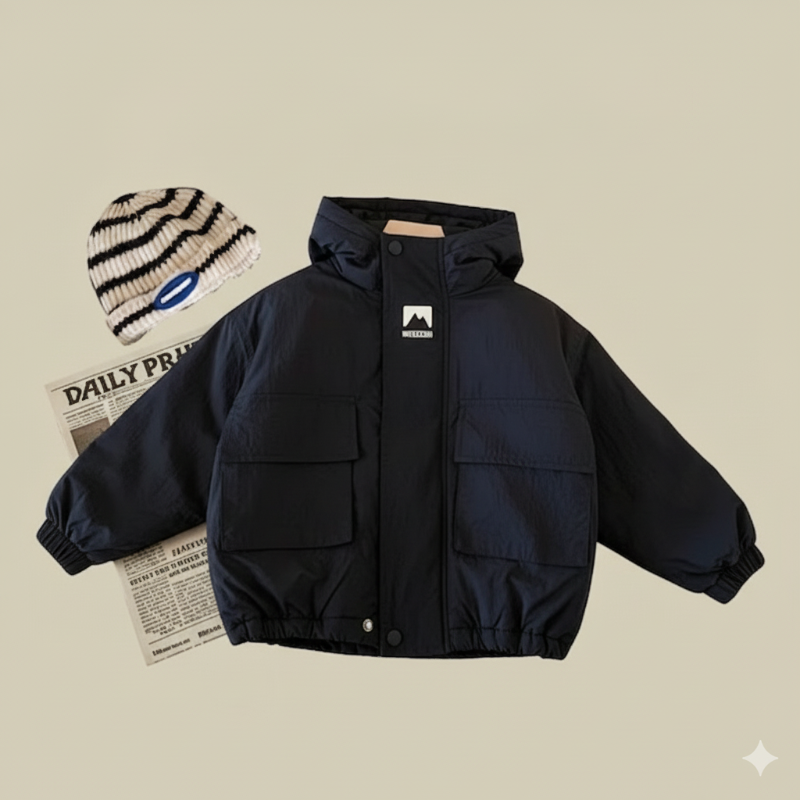 Kids Wind Jacket | Windproof Water Repellent | Outdoor Unisex Design