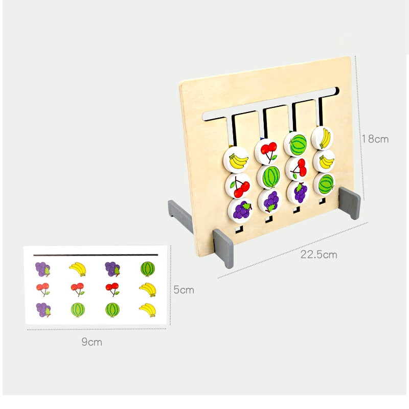 Woods™ | Logical Reasoning for Kids - Montessori Sorting Puzzle