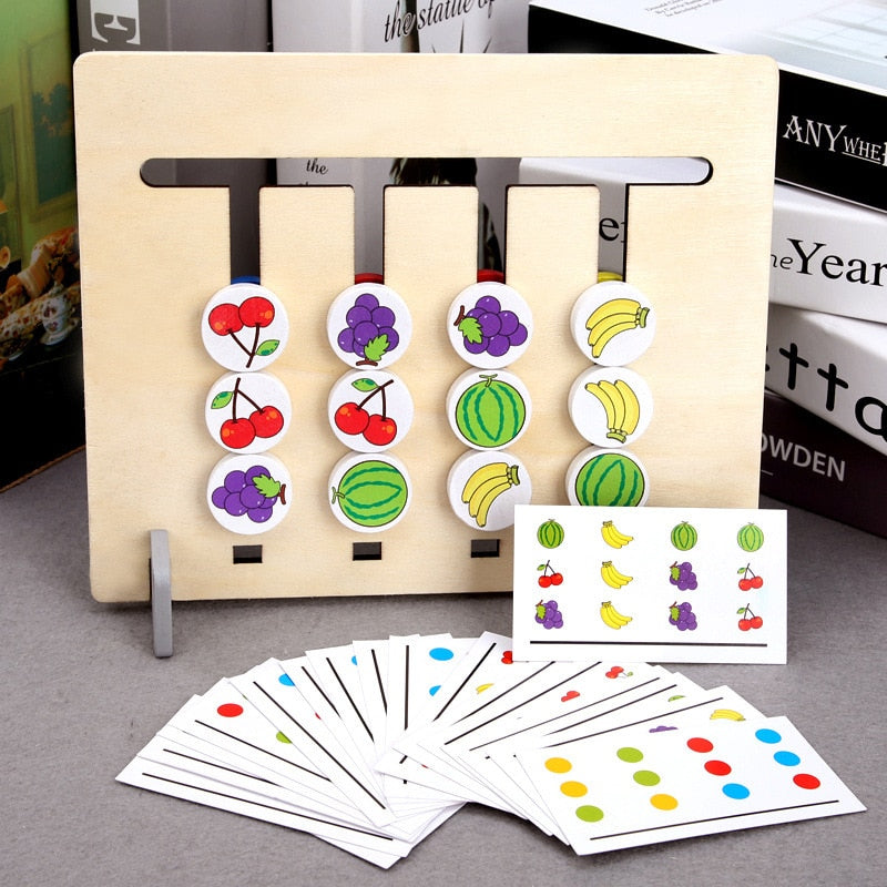 Kids Sorting Puzzle | Logical Reasoning | Shape Matching Unisex Design