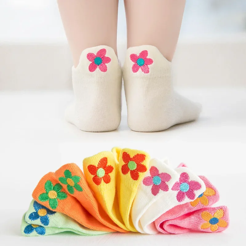 Kids Socks Set | Low Cut Design | Multi Pack for Kids Soft Fabric