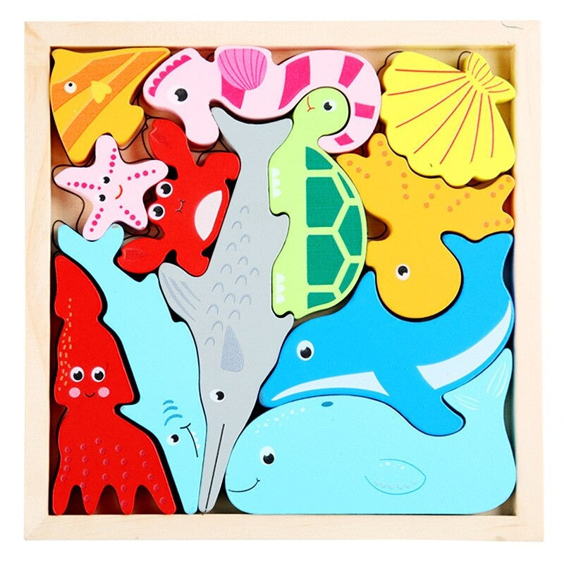 Woods™ - Which shapes fit in the list? - Shapes puzzle (2+1 FREE)