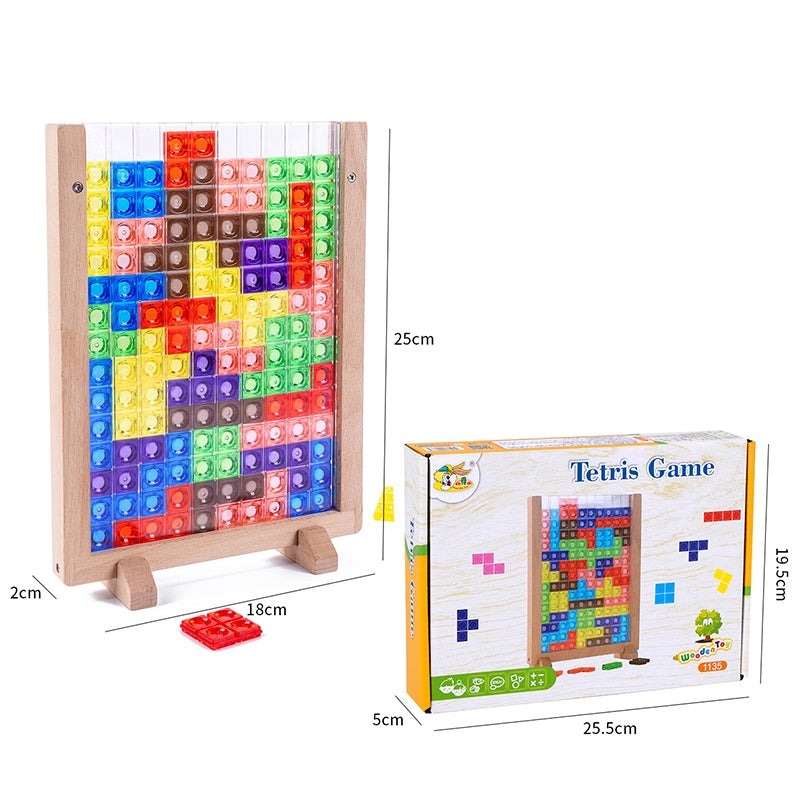 Kids Three Dimensional Puzzle | Tetris Board Game | Spatial Logic
