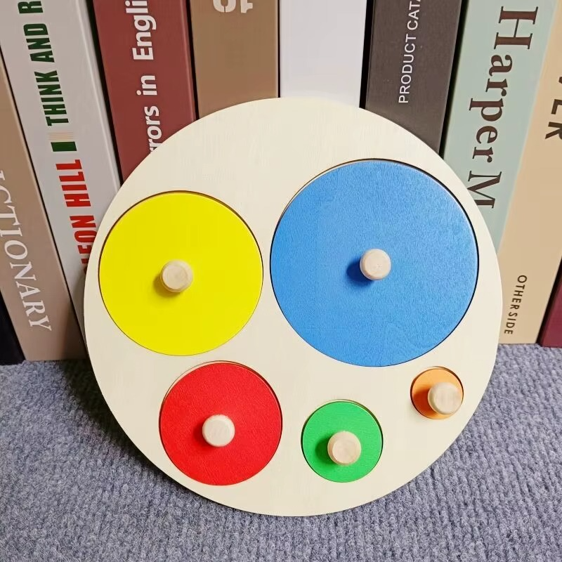 Kids Wooden Puzzle | Geometric Shapes | Montessori Learning Boys and