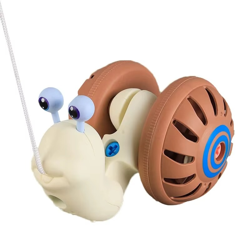Kids Pull Toy | Snail Design | Developmental Play Comfortable Design