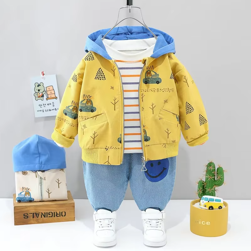 Kids Toddler Outfit Set | Three Piece | Play Ready Boys and Girls