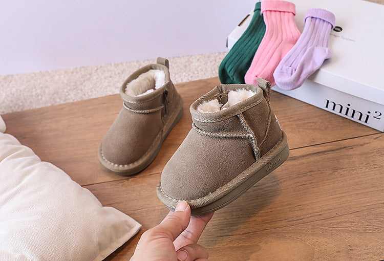 Kids Ankle Boots | Insulated | Flexible Sole Lightweight Design Soft