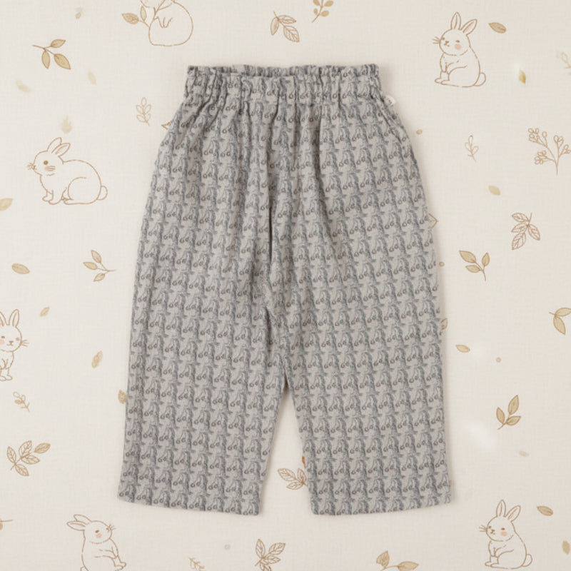 Kids Plaid Pants | Cotton Fabric | Unisex Design Fabric Unisex Fit