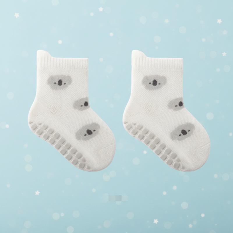 Kids Grip Socks | Nonslip Sole | Toddler Walking Machine for All Ages