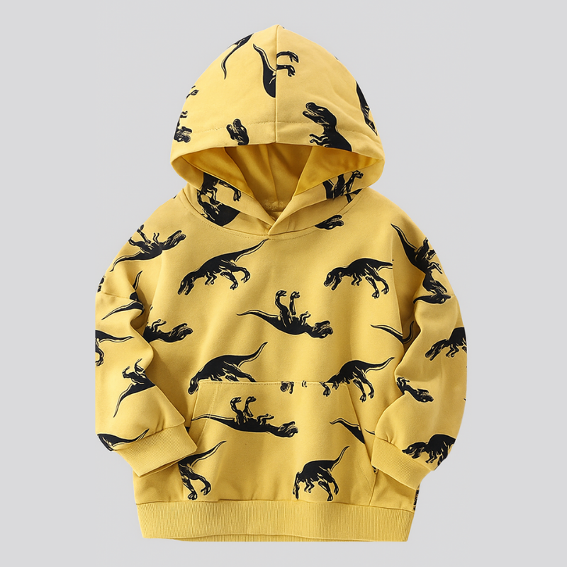 Kids Hoodie | Insulated Breathable | Animal Print Comfortable Design