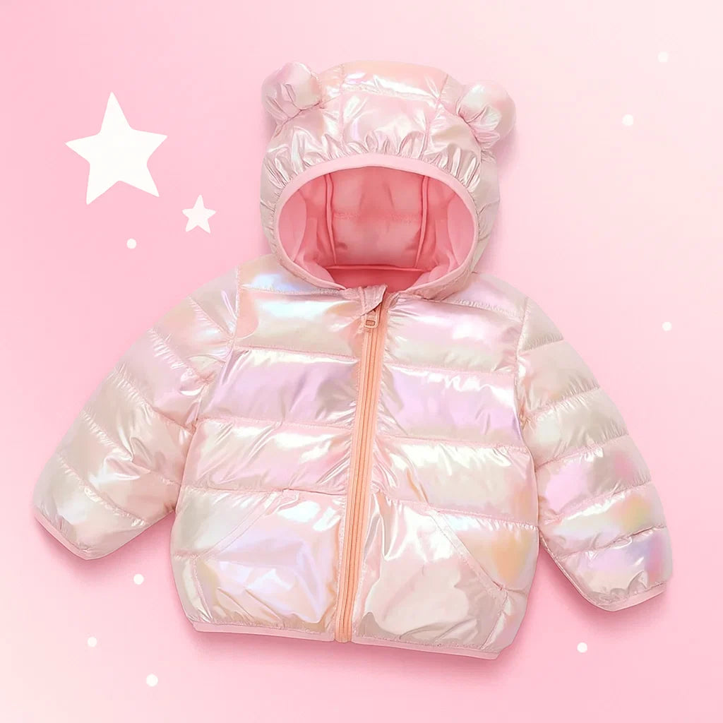 Kids Padded Jacket | Thick Hood | Toddler Winter Coat Soft Fabric
