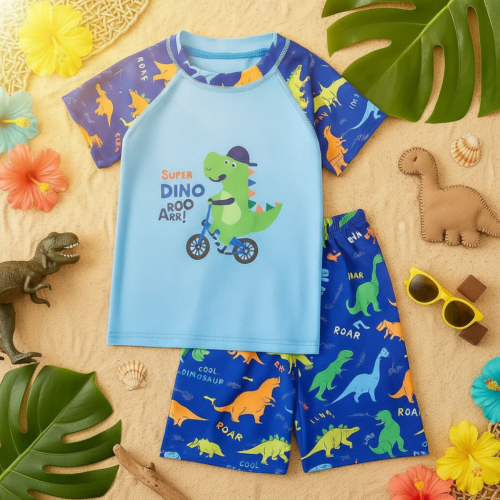 Kids Swim Set | UPF Protection | Two-Piece Swimwear Unisex Design