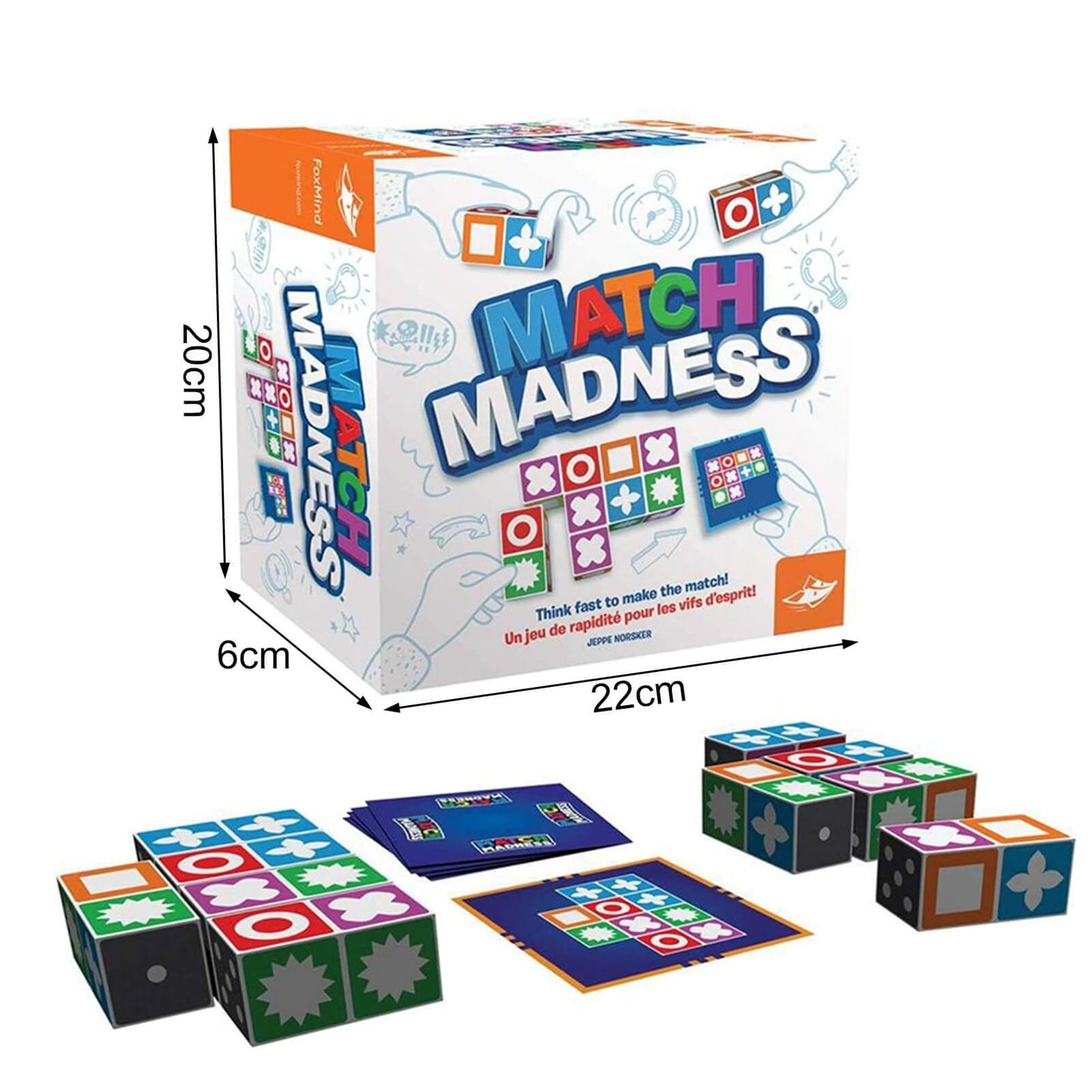 Match Madness™ | Stimulates Thinking Skills - Combination Puzzle