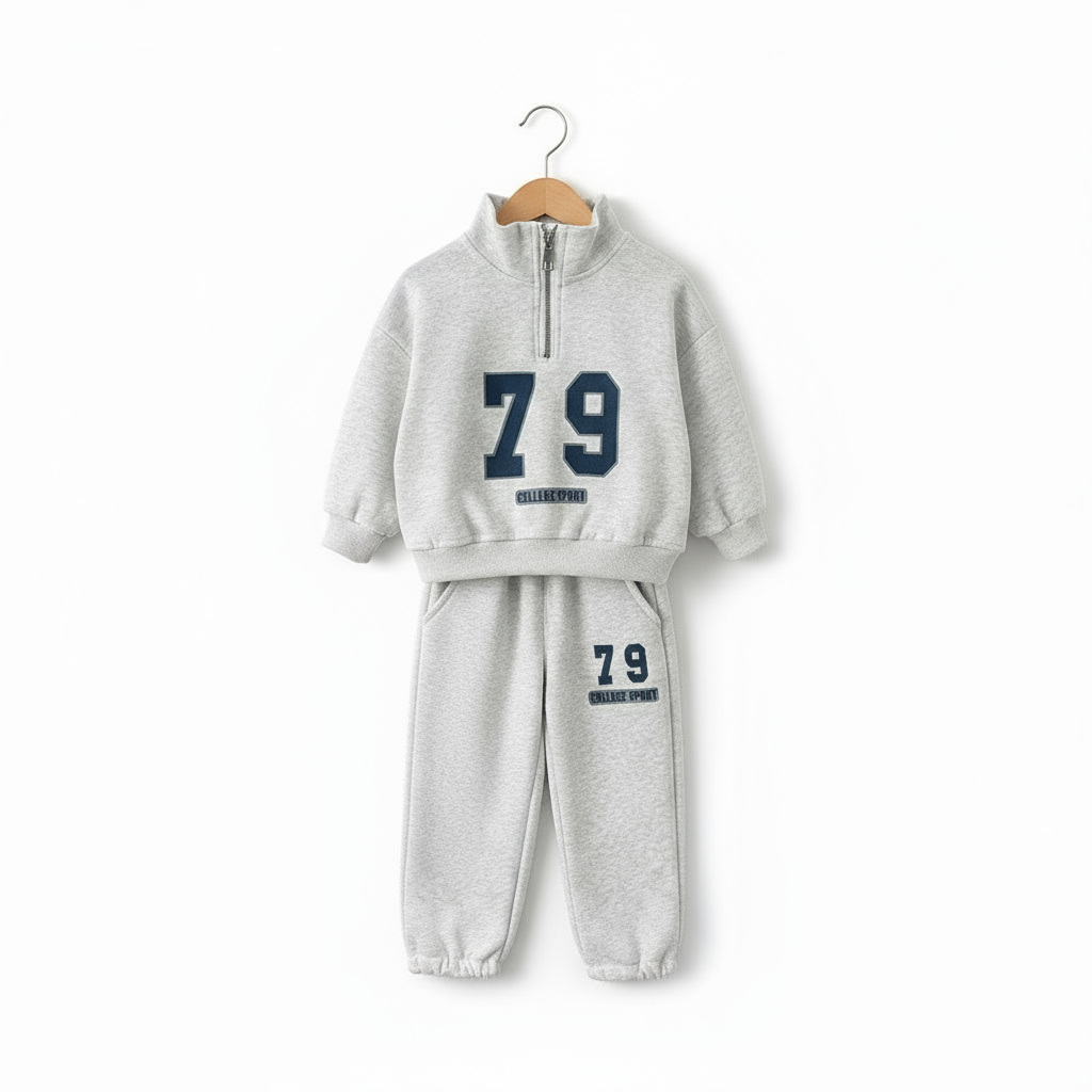 Kids Relaxed Outfit | Structured Soft Design | Elastic Waistbands
