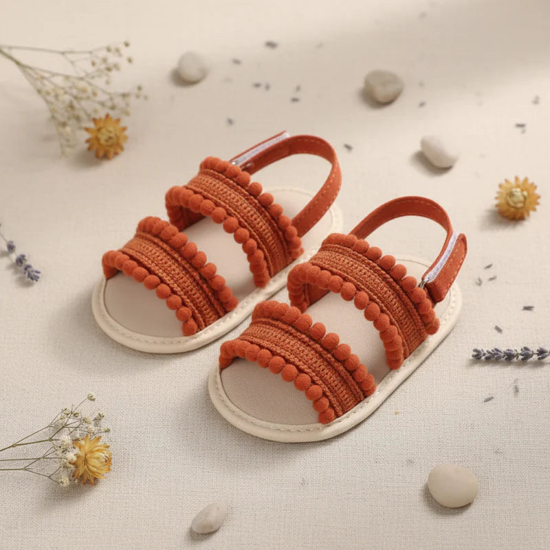 Kids Baby Sandals | Non-Slip Sole | Breathable Unisex Design Cotton