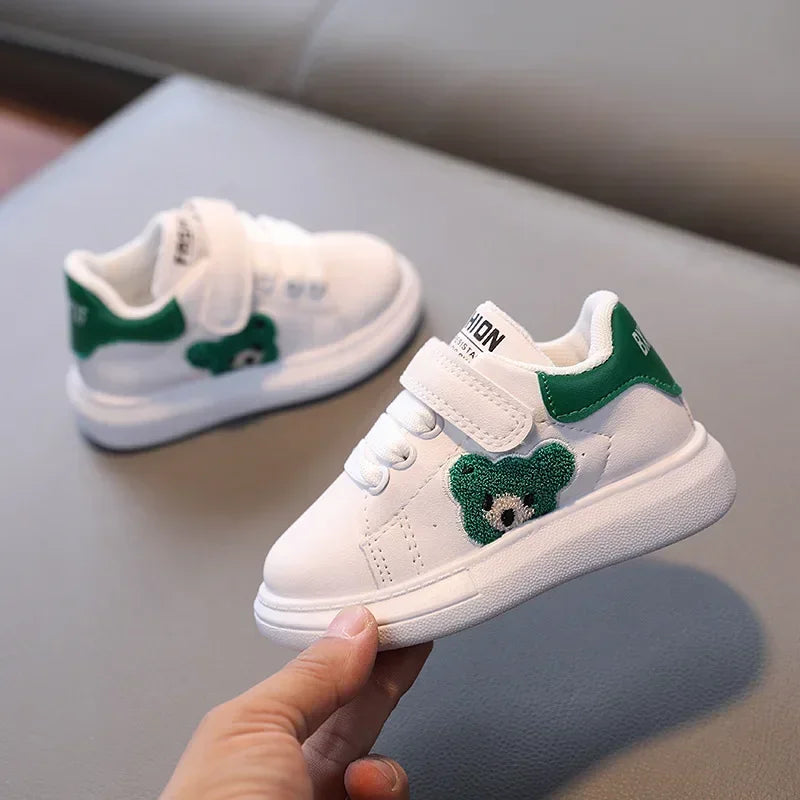 Kids Bear Sneakers | Printed Design | Slip-Resistant Unisex Design