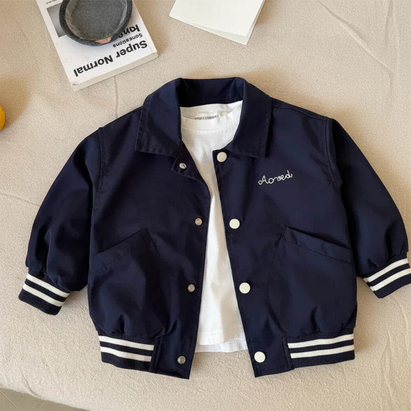 Kids Baseball Jacket | Printed Design | Structured Fit Unisex Design
