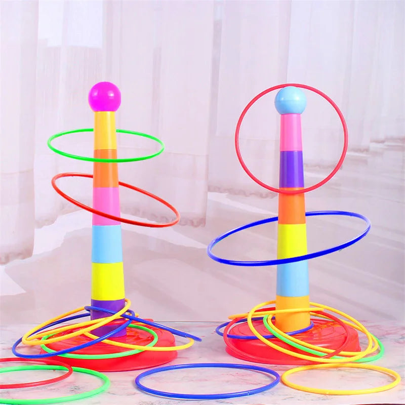Kids Ring Toss Game | Outdoor Play Set | Fine Motor Unisex Design