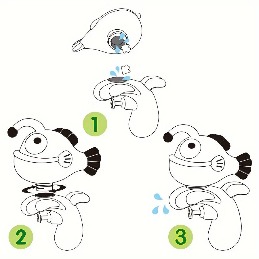 Clown Fish Splash™ – Splash Fun Set – Water Toys for Toddlers