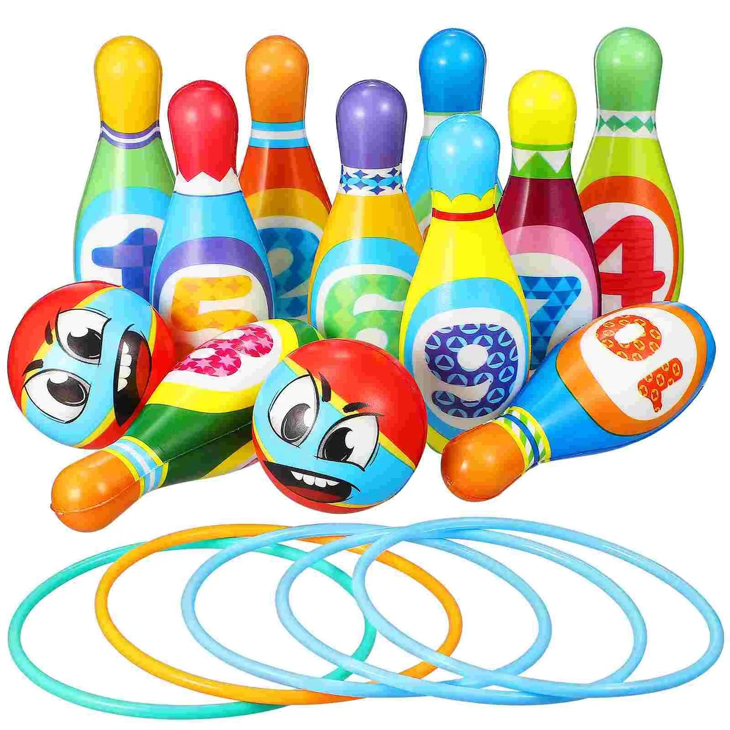 Kids Bowling Set | Strike Play | Indoor Outdoor Elastic Waistband