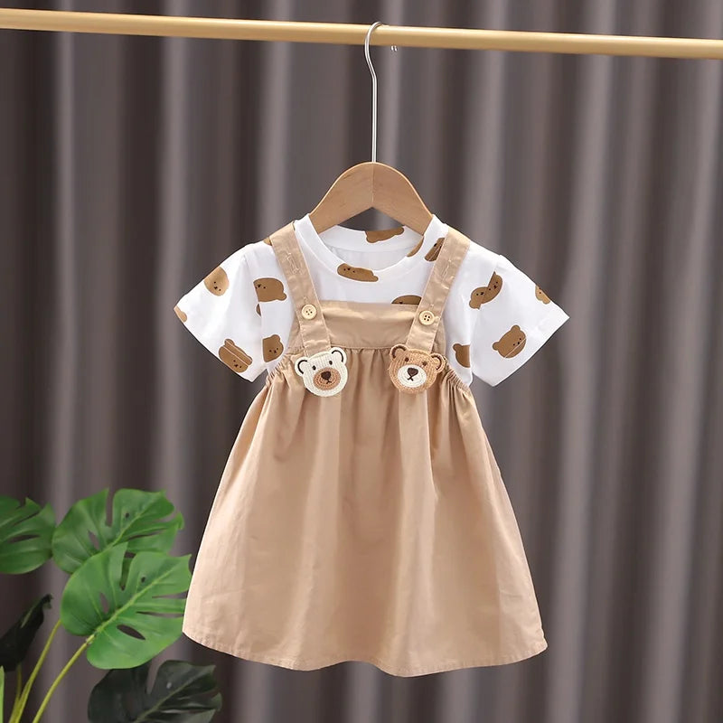 Kids Toddler Outfit Set | Bear Design | Two Piece Comfortable Design