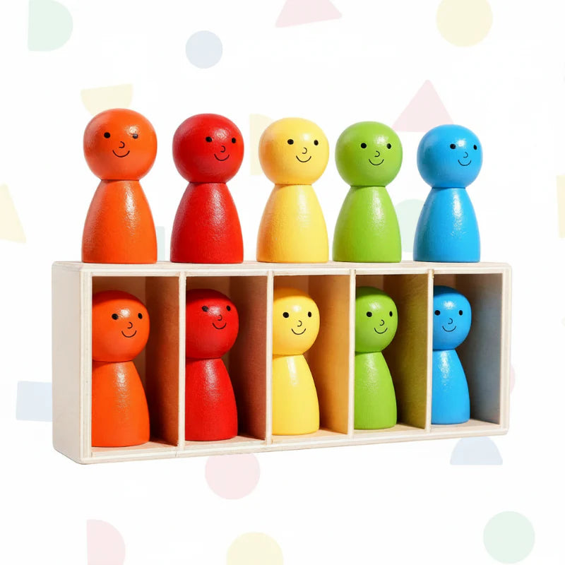 Kids Wooden Game | Color Matching | Learning Toy Machine for All Ages