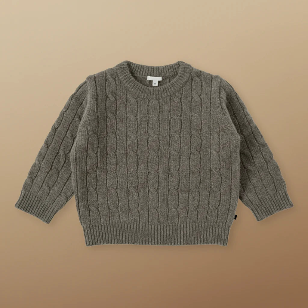 Kids Wool Sweater | Insulated | Toddler Winter Unisex Design Cotton
