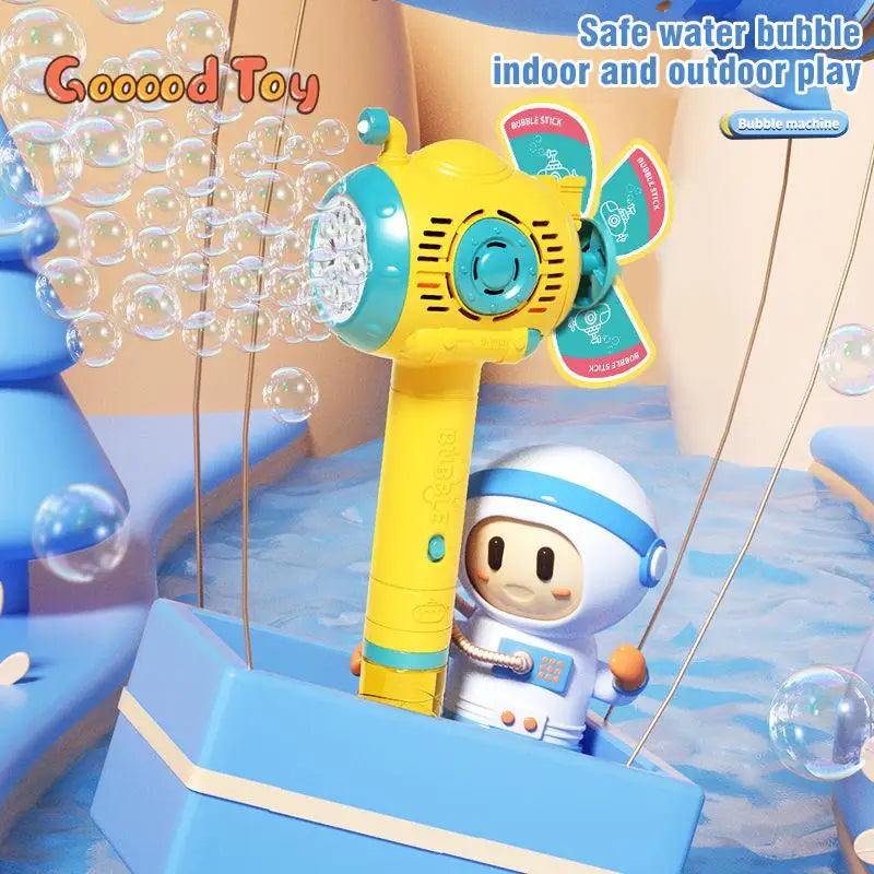 Kids Bubble Blower | Bath Toy Design | Handheld Wand Unisex Girls