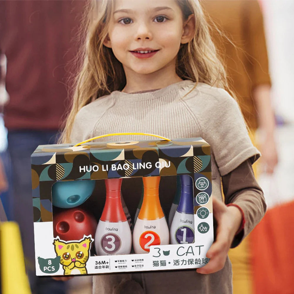 Mini Bowling Kit™ - Numbers & Fun - Bowling Set