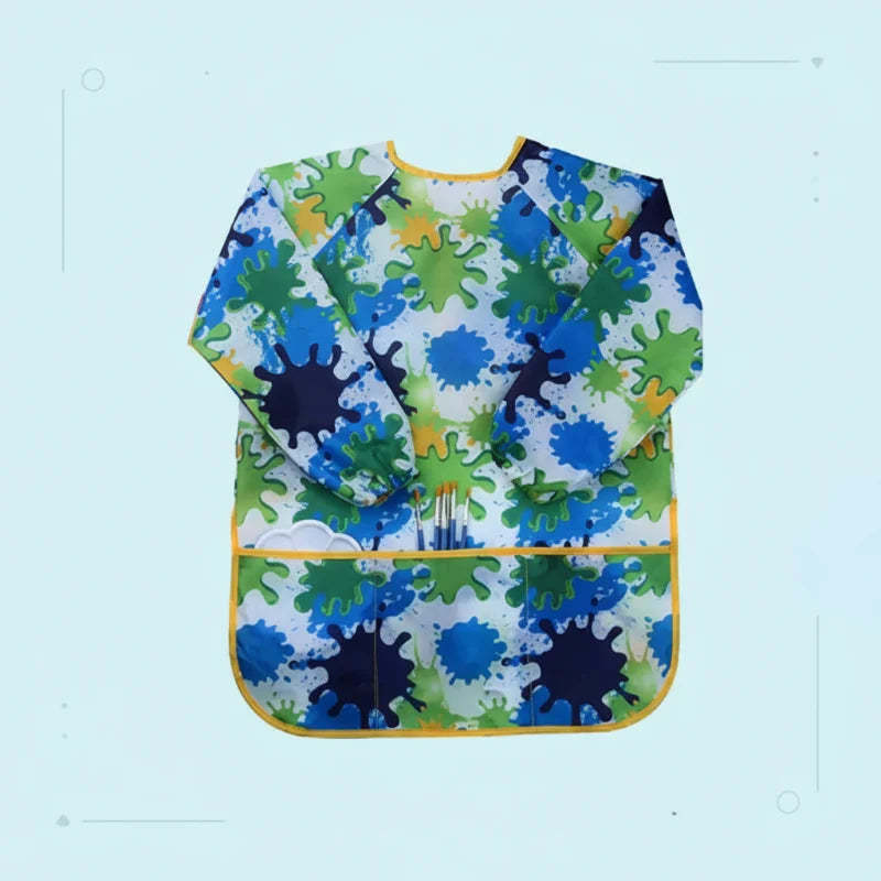 Kids Paint Smock | Water Resistant | Long Sleeves Comfortable Design