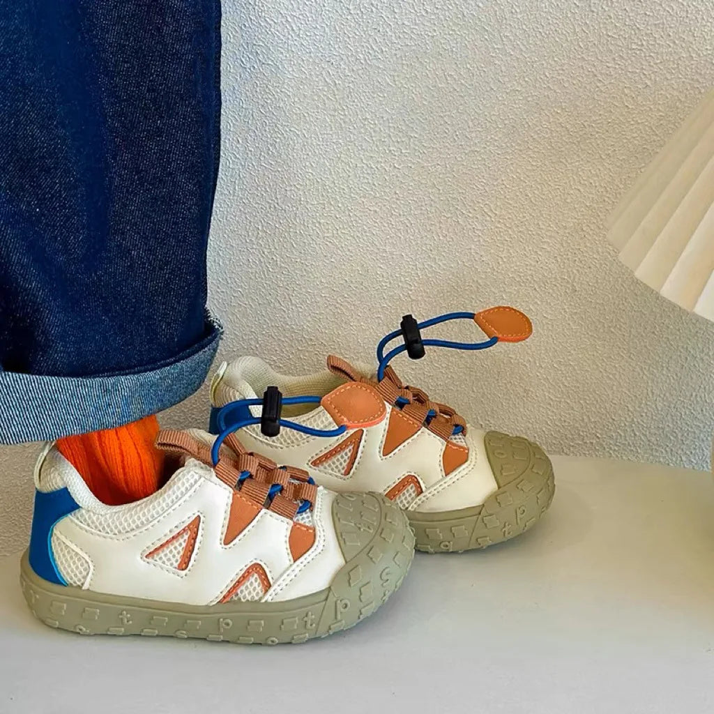 Kids Sneakers | Lace-Up | Everyday Active Wear Unisex Design Cotton