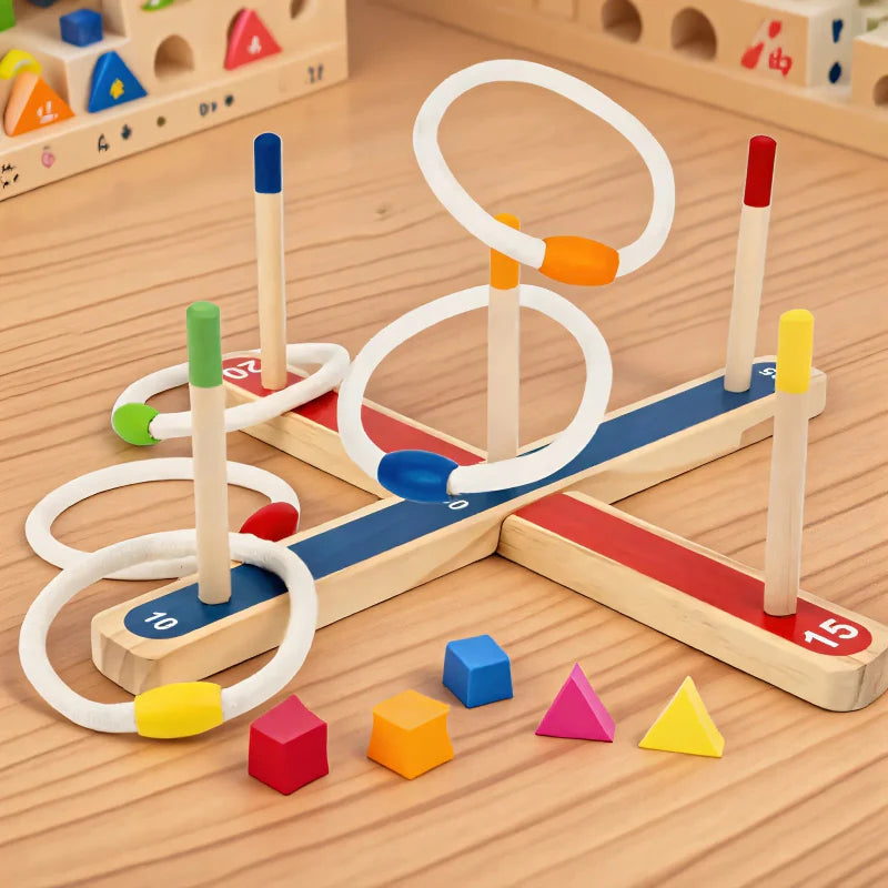 Kids Ring Toss Game | Educational Play | Indoor and Outdoor Design