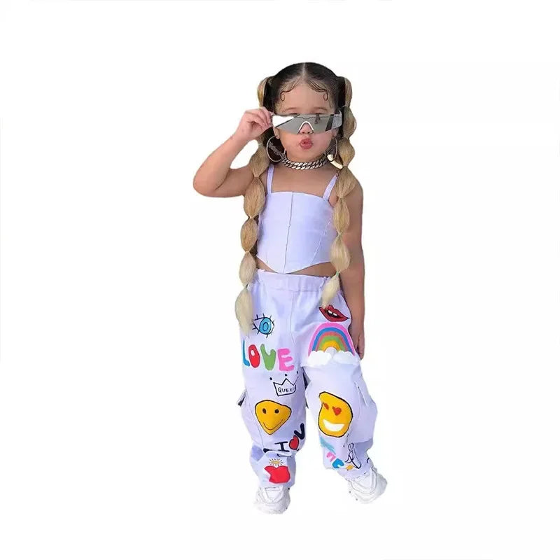 Kids Tank Top Pants Set | Structured Fit | Two Piece Unisex Design