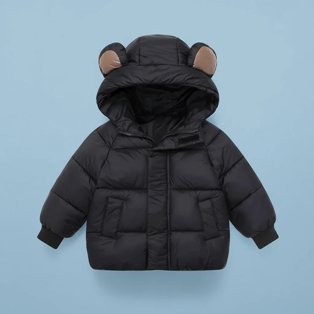 Kids Winter Jacket | Insulated Hood | Printed Design Unisex Design